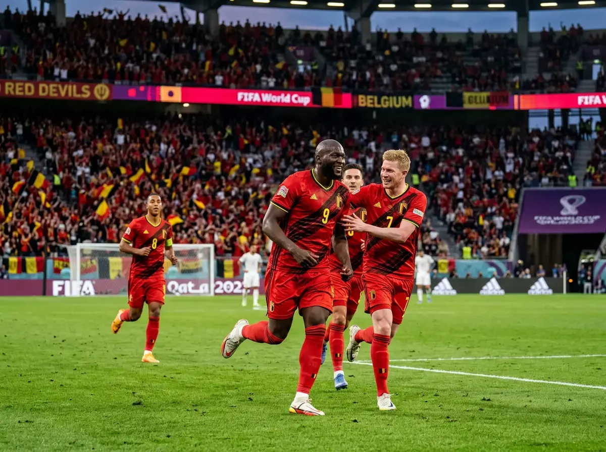 Belgium national team Red Devils preparing for World Cup 2026