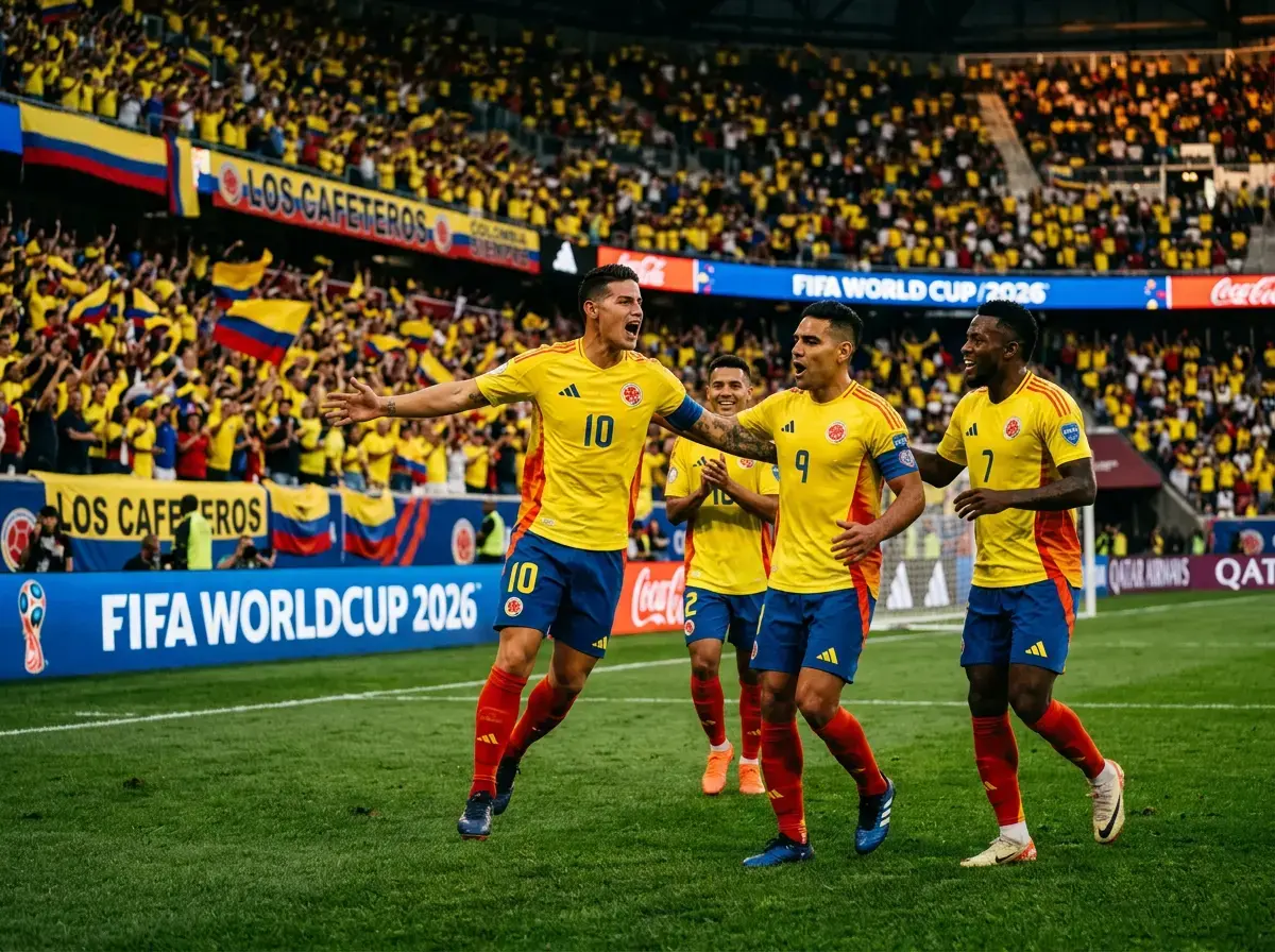 Colombia national team Los Cafeteros preparing for World Cup 2026