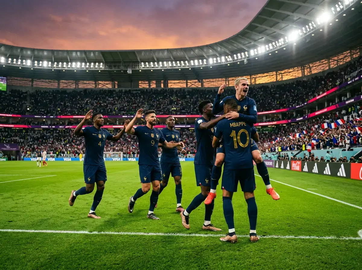 France national team with Kylian Mbappé leading World Cup 2026 preparations
