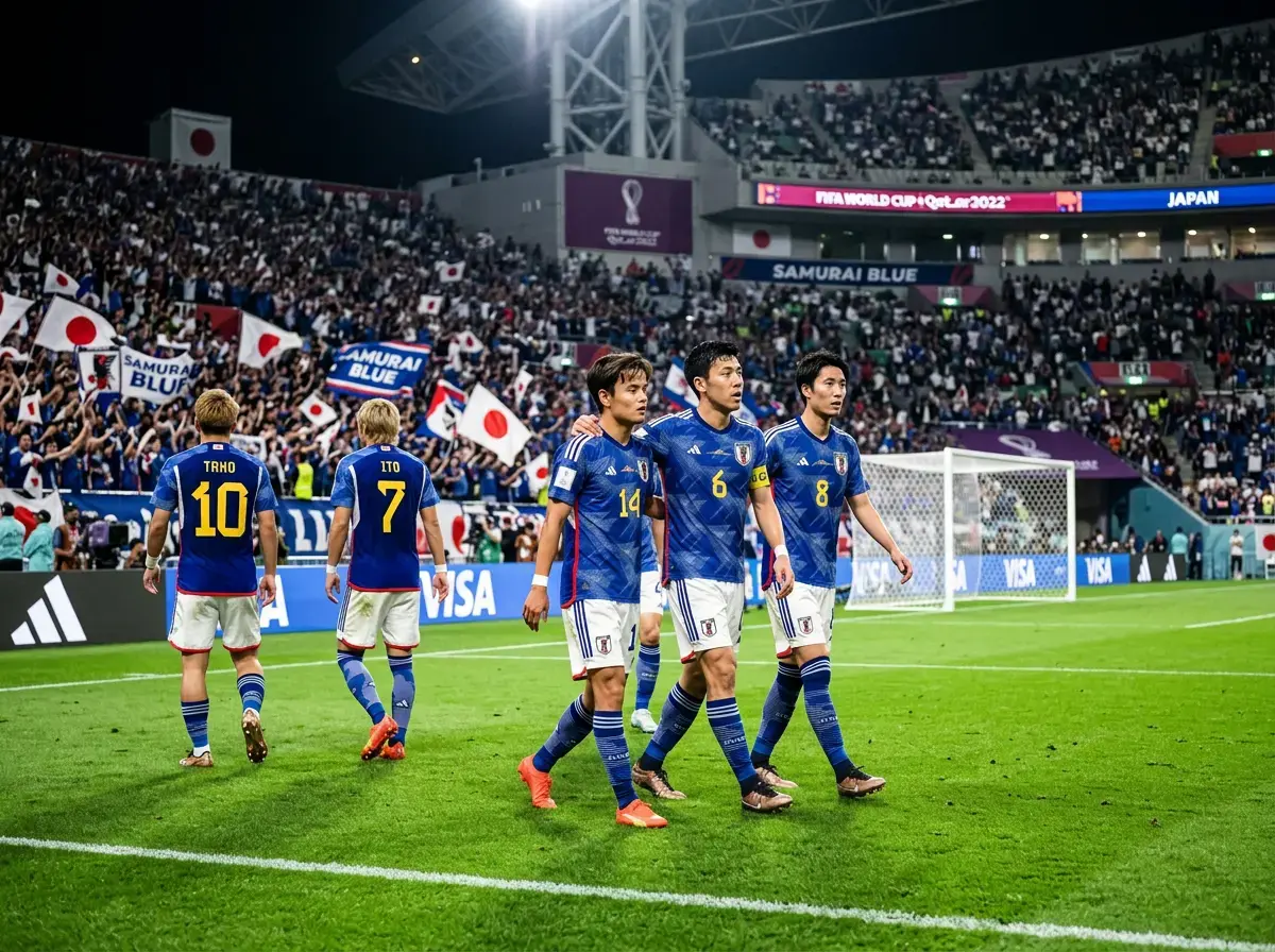Japan national team Samurai Blue preparing for World Cup 2026