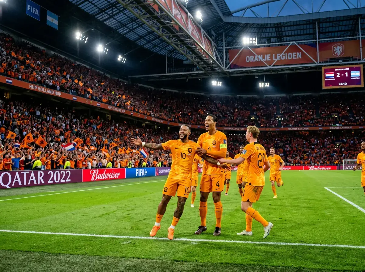 Netherlands national team Oranje squad preparing for World Cup 2026