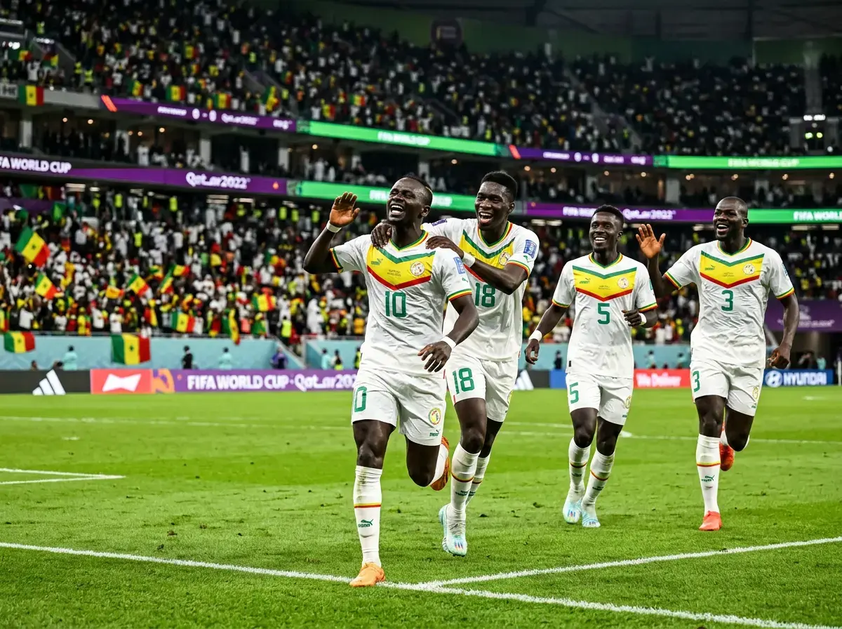 Senegal national team Lions of Teranga preparing for World Cup 2026