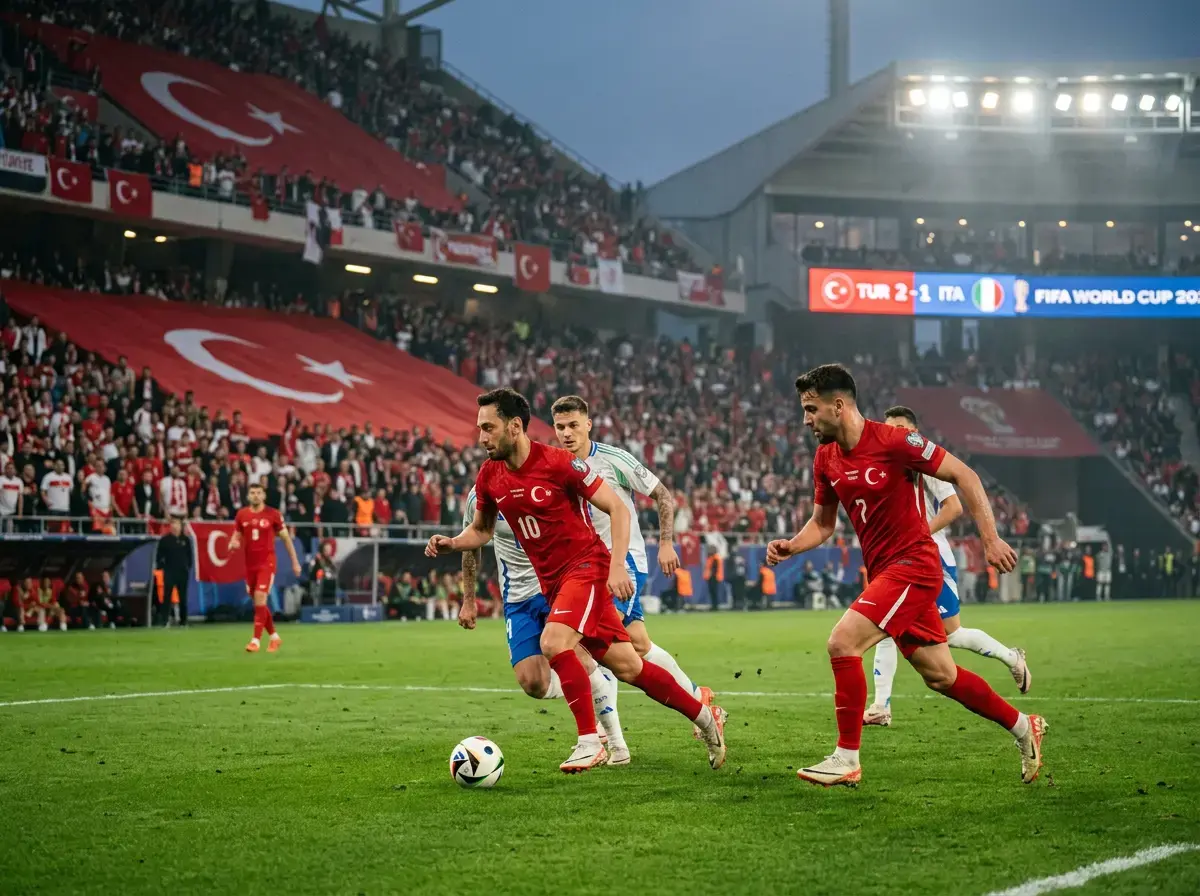 Turkey national team preparing for World Cup 2026 in Group D