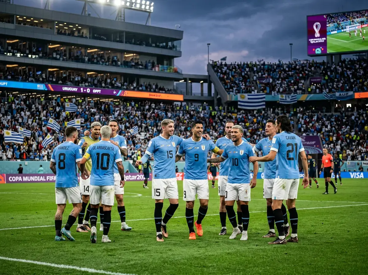 Uruguay national team La Celeste preparing for World Cup 2026