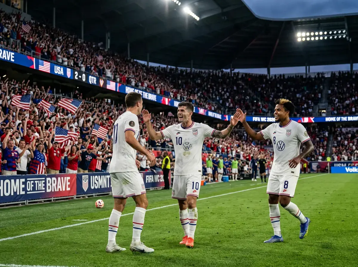 USA national team USMNT preparing for home World Cup 2026