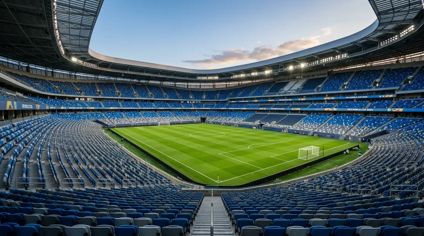 World Cup 2026 frequently asked questions illustration with football and question mark concept